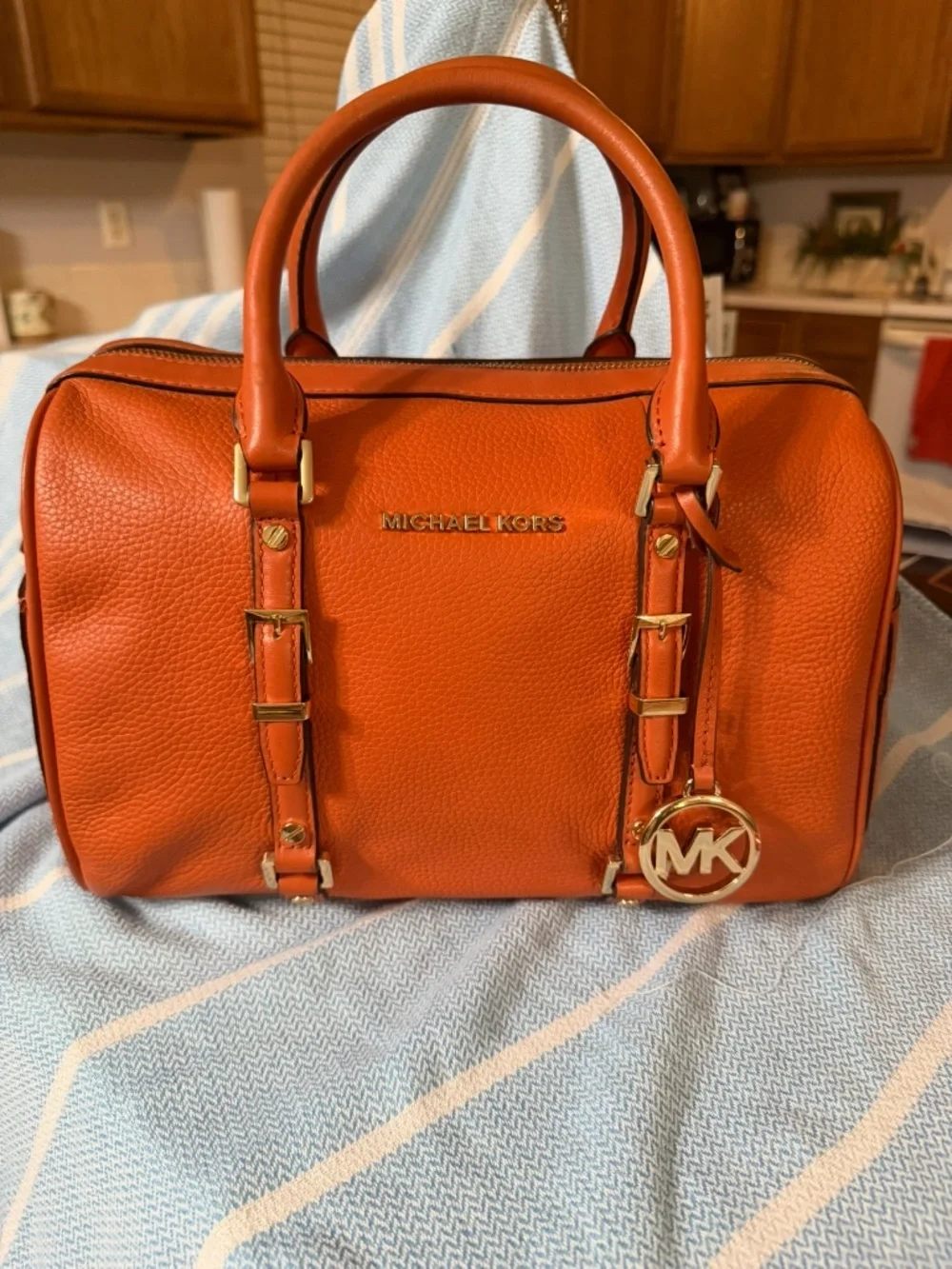 Authentic Michael Kors Bedford Legacy Medium Duffel